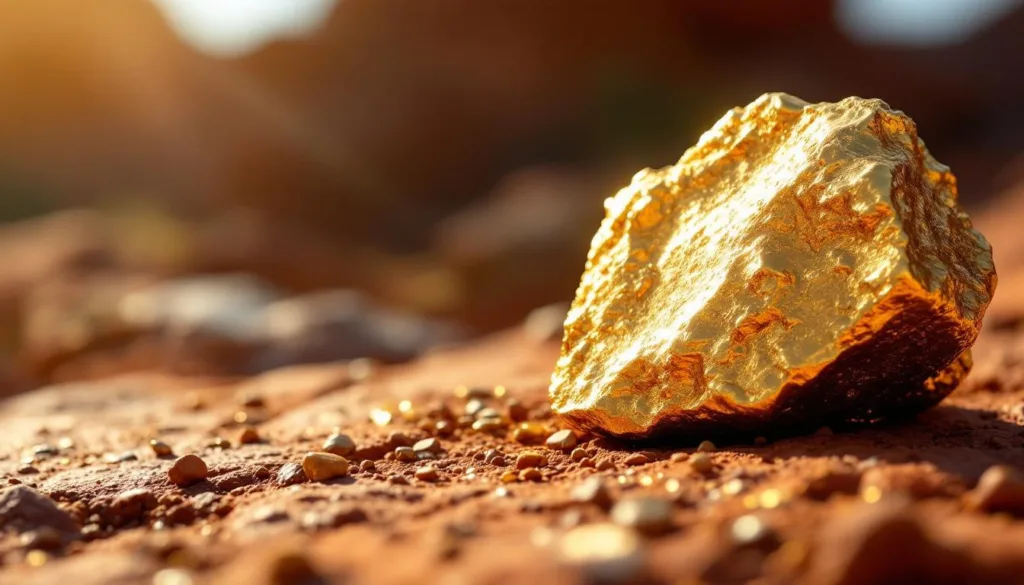 ein australier erzählt, warum er glaubte, gold entdeckt zu haben, dabei aber ein faszinierendes stück unseres sonnensystems in den händen hielt.
