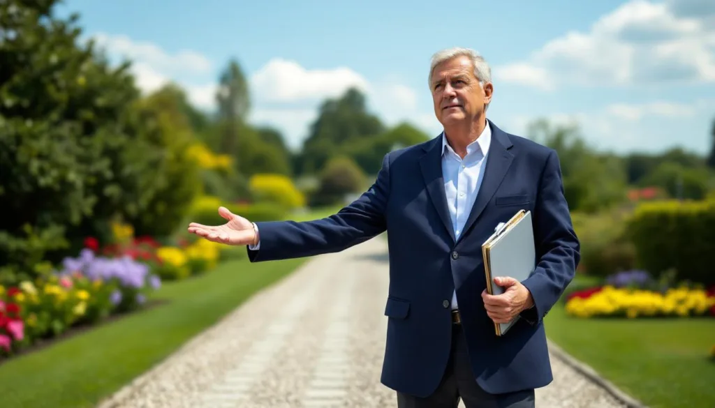 ein bürgermeister erläutert die gründe für das baldige verbot von kieswegen in gärten und die möglichen auswirkungen auf die landschaftsgestaltung.