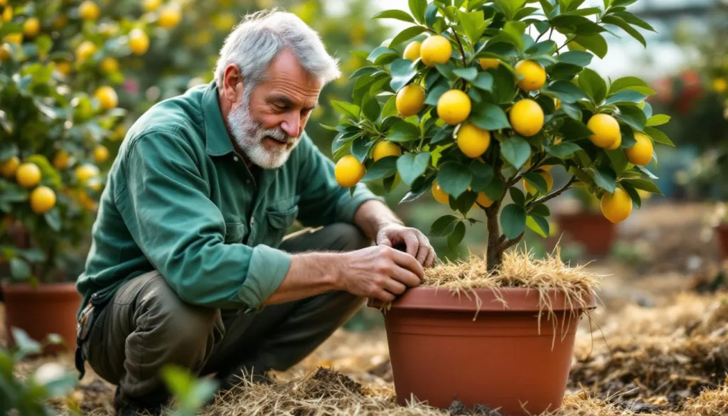 ein erfahrener gärtner erklärt, wie ein einfacher trick unter dem topf im märz deinen zitronenbaum schützt und gesund hält. erfahre jetzt die besten pflegetipps für deinen zitronenbaum.