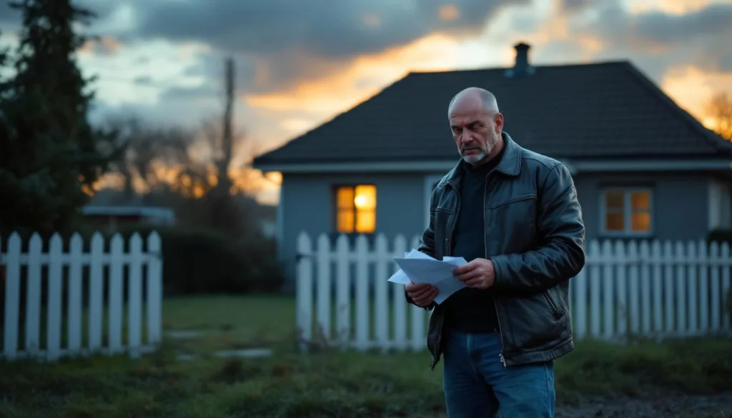 ein hausbesitzer erzählt ehrlich, warum ihn der monatliche kredit belastet und wie er mit der angst umgeht.