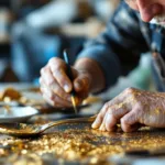 ein erfahrener heimwerker zeigt kreative tipps, wie man alte löffel in glänzende deko-gold verwandelt – einfache anleitung für einzigartigen schmuck und dekoration.