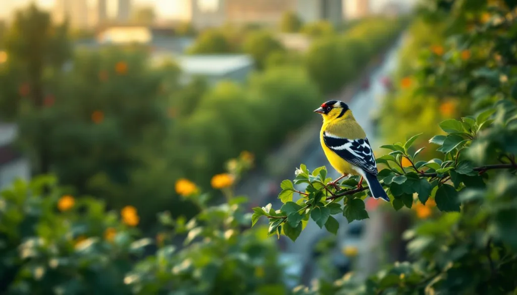 erfahren sie, warum der stieglitz nach 30-tägiger beobachtung zum symbol für grüne städte wird und entdecken sie seine bedeutung für urbanes umweltbewusstsein.