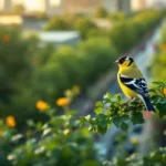 erfahren sie, warum der stieglitz nach 30-tägiger beobachtung zum symbol für grüne städte wird und entdecken sie seine bedeutung für urbanes umweltbewusstsein.