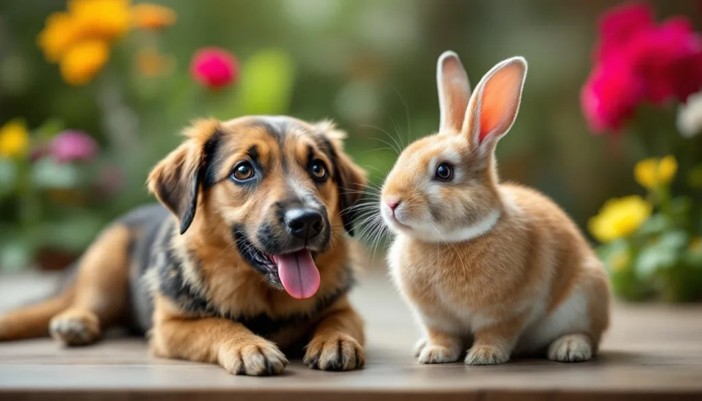 erfahren sie, wie ein hund und ein hase 30 tage lang zusammenleben und welche hunderassen besonders gut mit kaninchen harmonieren.