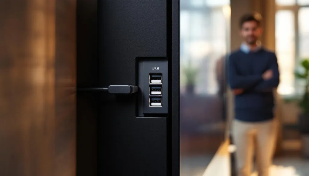 entdecken sie versteckte usb-anschlüsse an fernsehern und lernen sie kaum bekannte tricks kennen, um ihr tv-erlebnis zu verbessern.