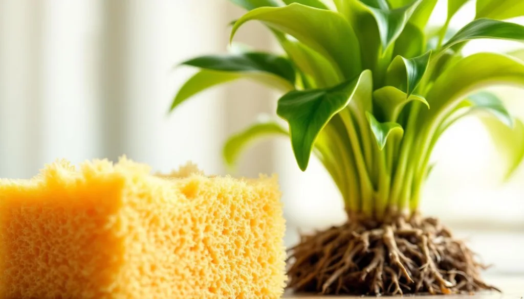 entdecken sie, wie ein alter spülschwamm effektiv dazu beiträgt, ihre pflanzen vor trockenstress zu schützen und ihre gesundheit zu fördern.