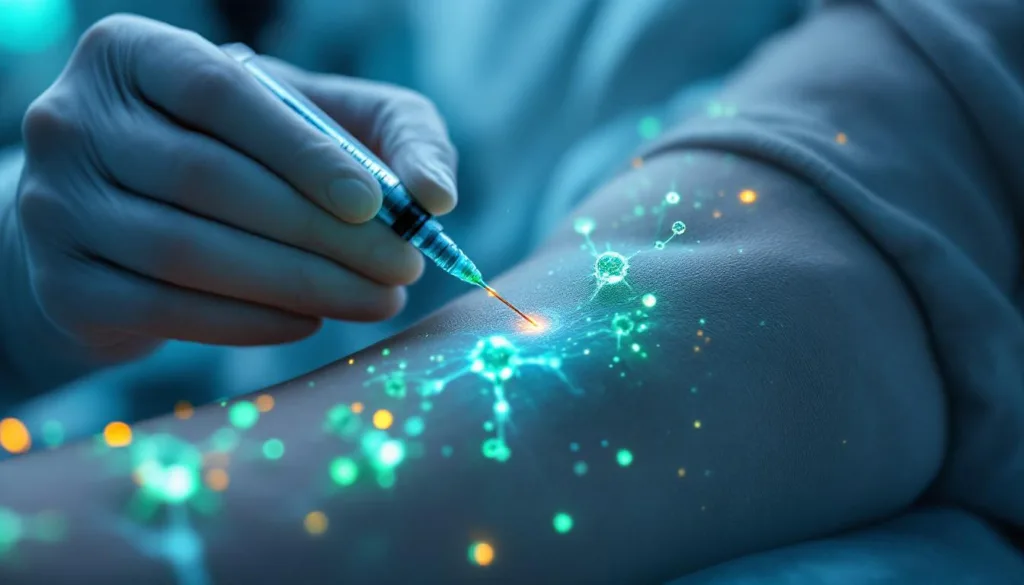 forscher entwickeln innovative immunzelltherapie gegen krebs, die ohne chemotherapie oder operation auskommt – gezielte behandlung durch injektion.